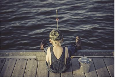 Picture Of Boy Fishing