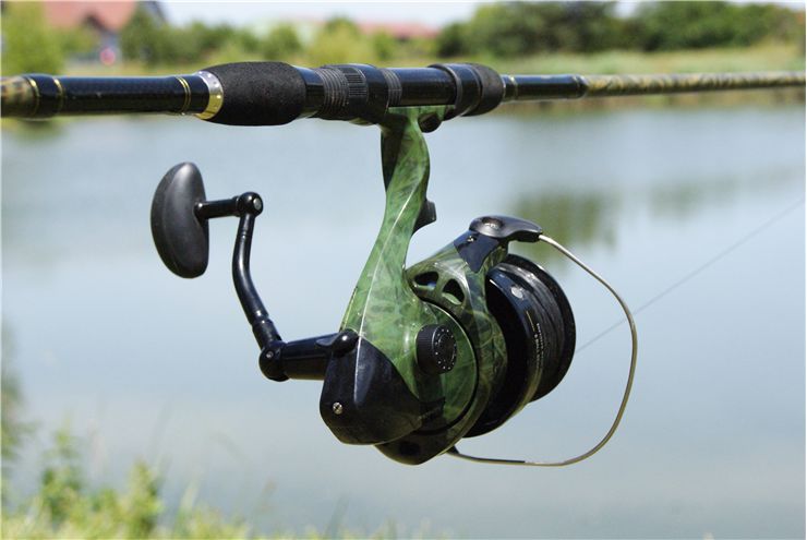 Picture Of Fishing Reel Pond