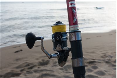 Picture Of Fishing Rod And Fishing Line